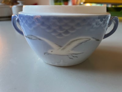 Porcelæn Sukkerskål uden låg