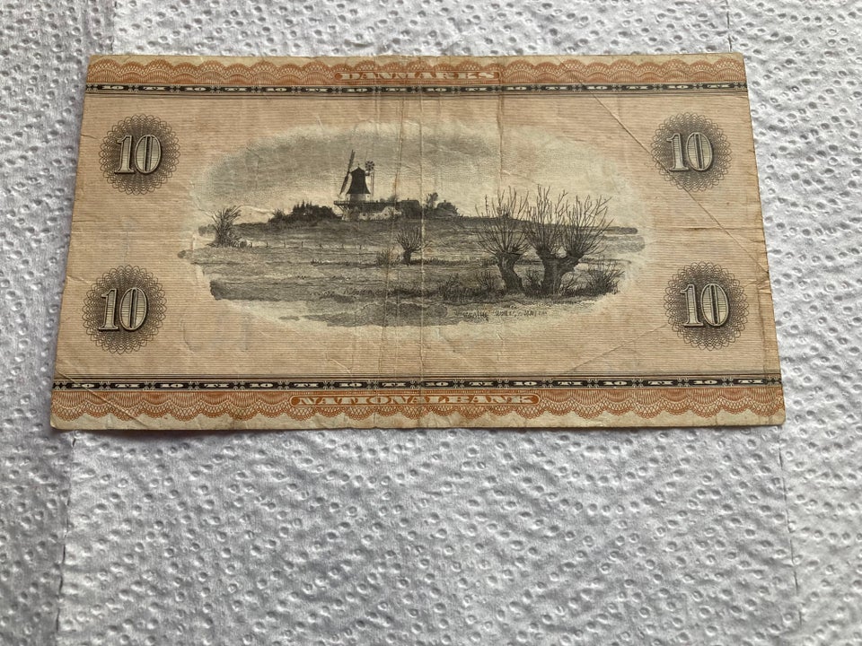 Danmark, sedler, 10 kr