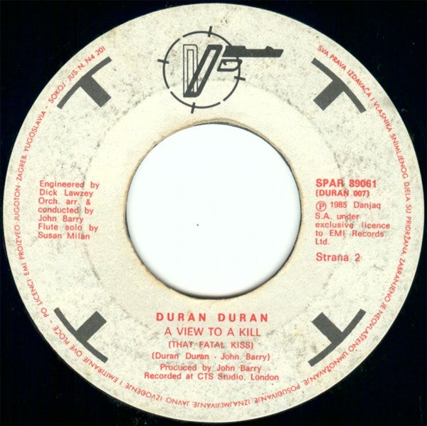 Single, Duran Duran, A View To A Kill