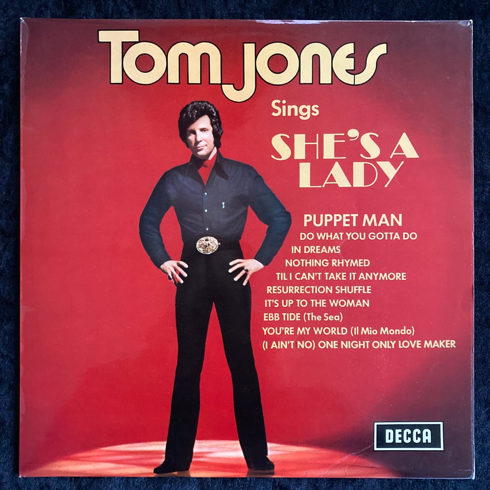 LP, Tom Jones, Tom Jones Sings She's