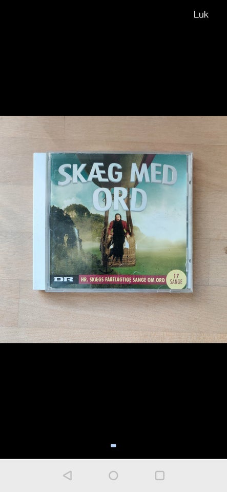 Hr Skæg: Skæg med ord, børne-CD