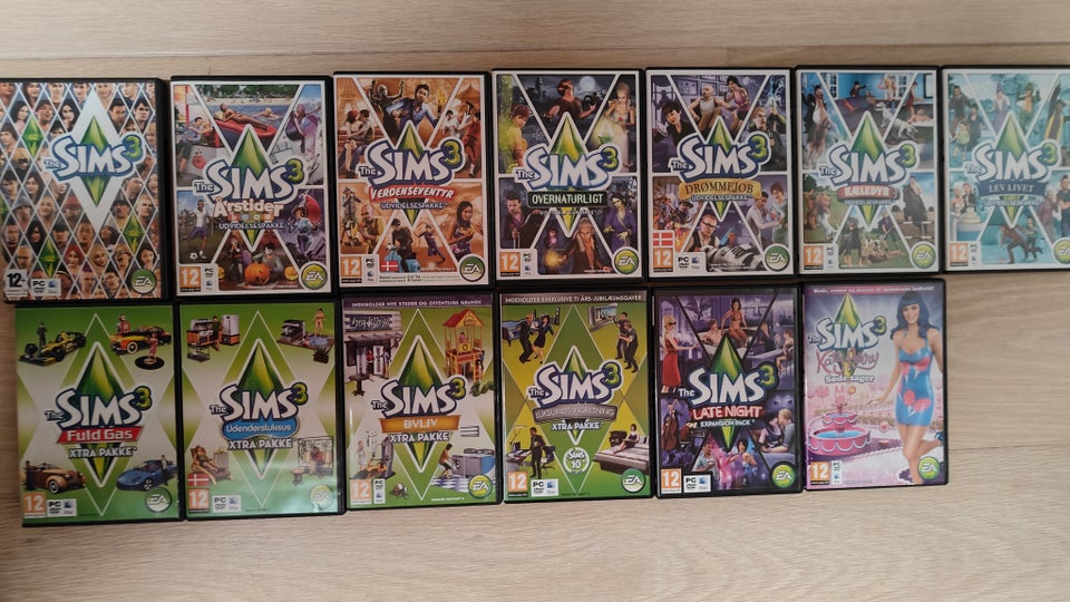 Stor Sims Pakke til PC - Sims 2 + Sims