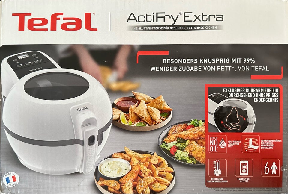 Airfryer/varmluftfriture, Tefal