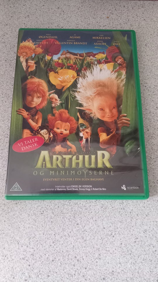 Arthur Og Minimoyserne, DVD,