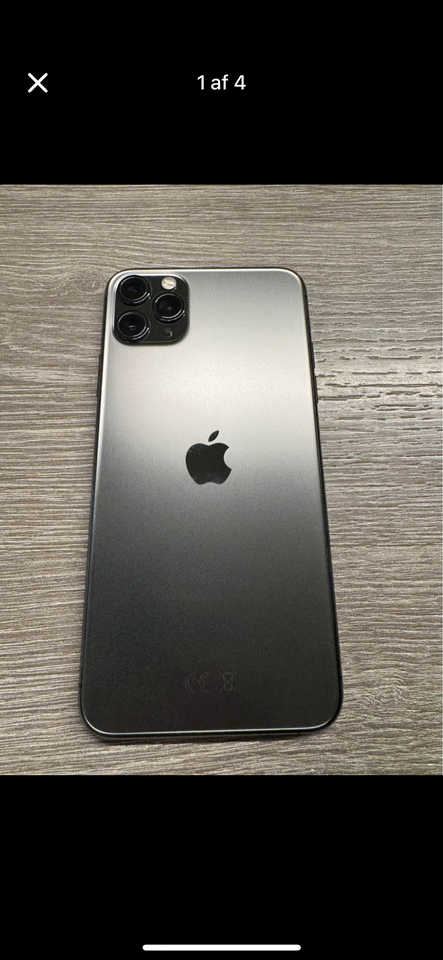 iPhone 11 Pro Max, 64 GB, sort