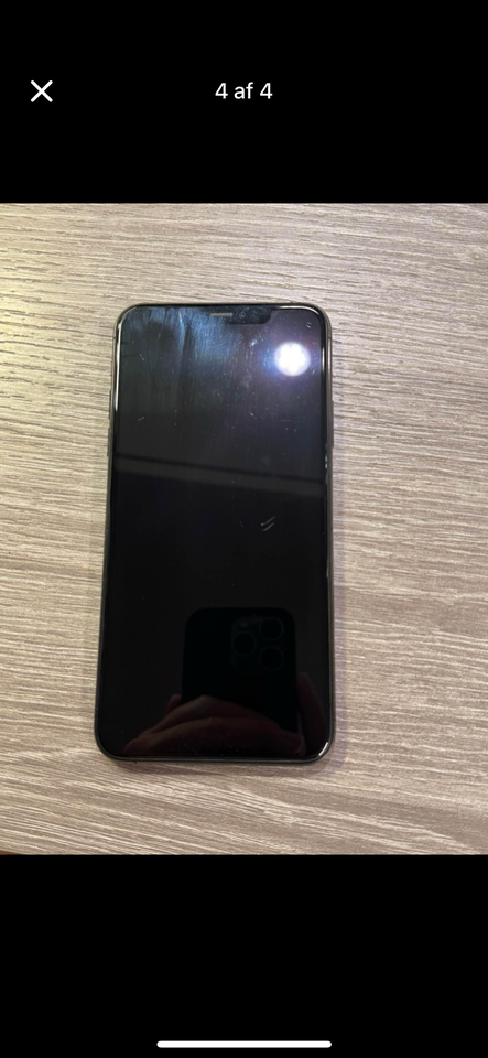 iPhone 11 Pro Max, 64 GB, sort