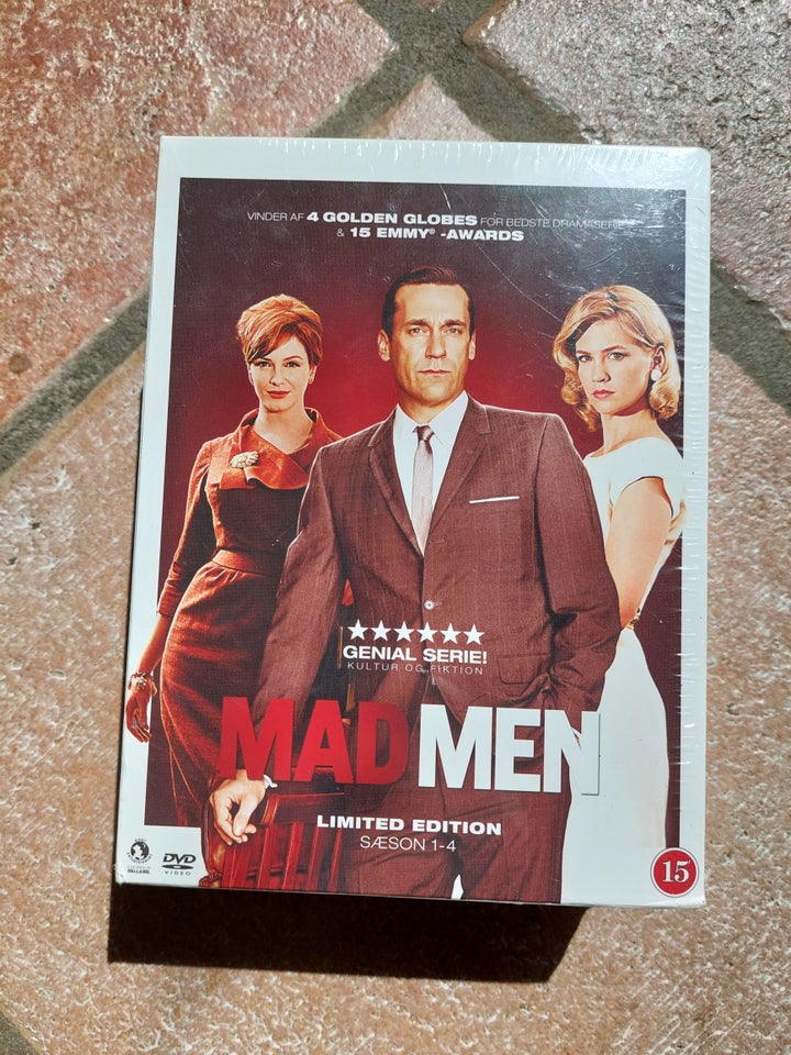 Uåbnet Mad men boks, DVD, TV-serier