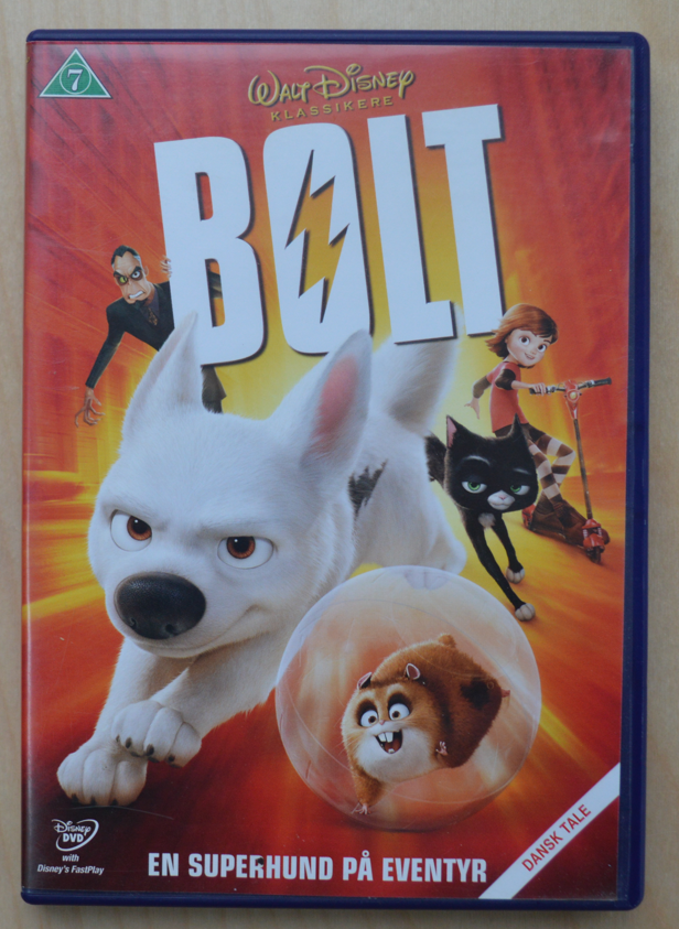 Bolt, instruktør Walt Disney, DVD