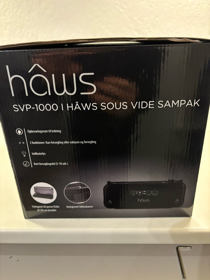 Sous vide inkl vakum pakker  Hâws