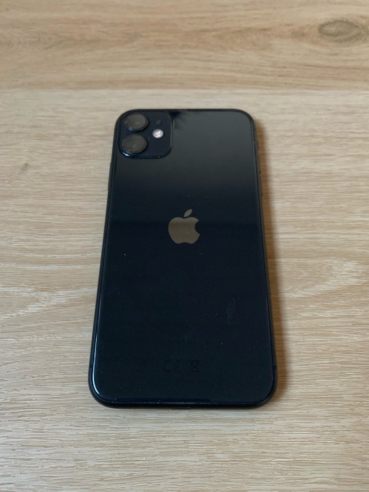 iPhone 11, 64 GB, sort