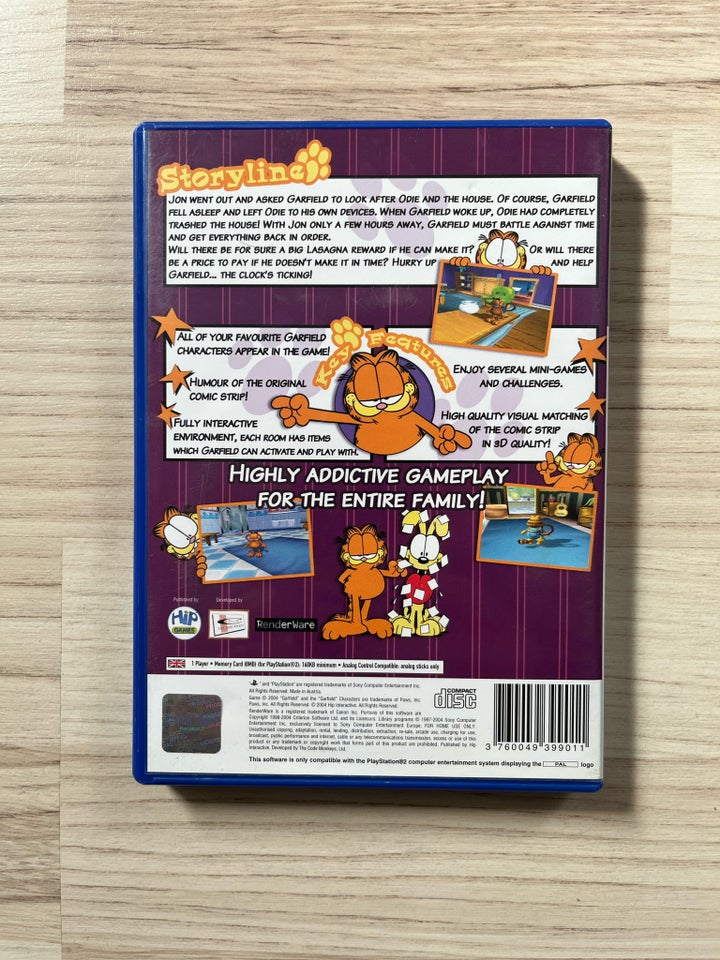 Garfield PS2