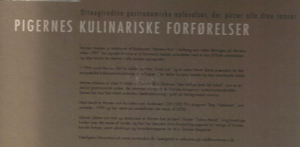 Pigernes kulinariske