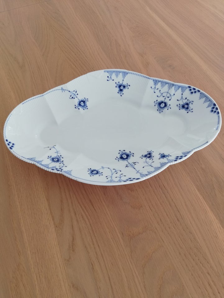 Porcelæn Blå elements 38 cm fad