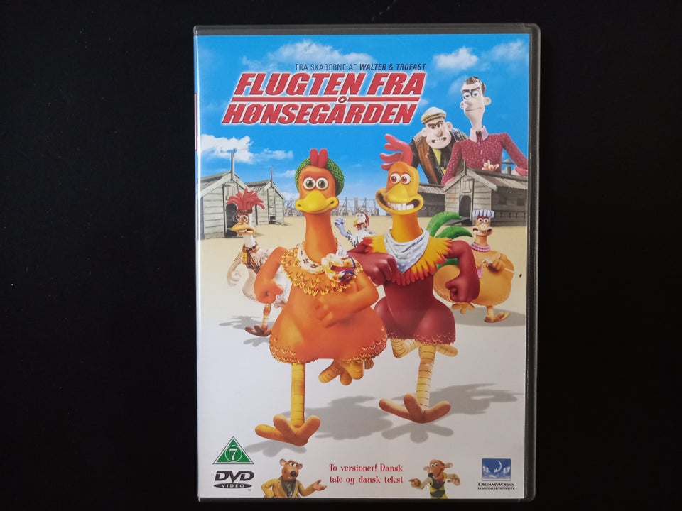 Flugten fra hønsegården , DVD,