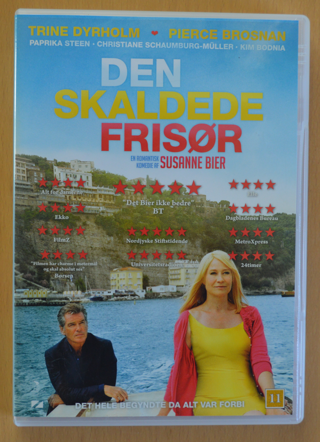 Den skaldede frisør, DVD, komedie