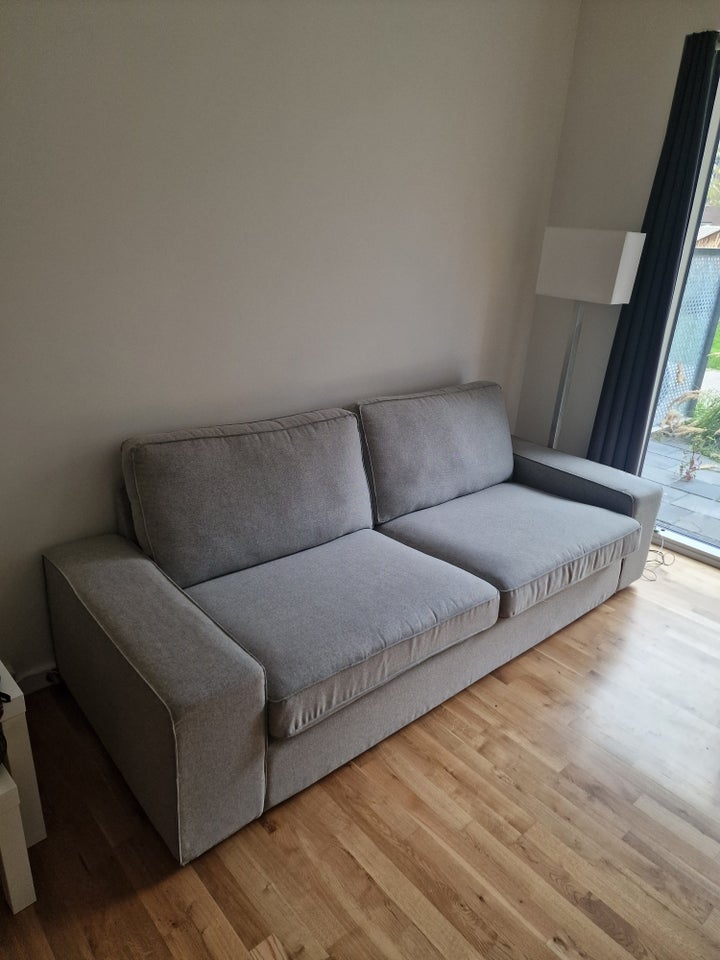 Sofa, polyester, 3 pers.