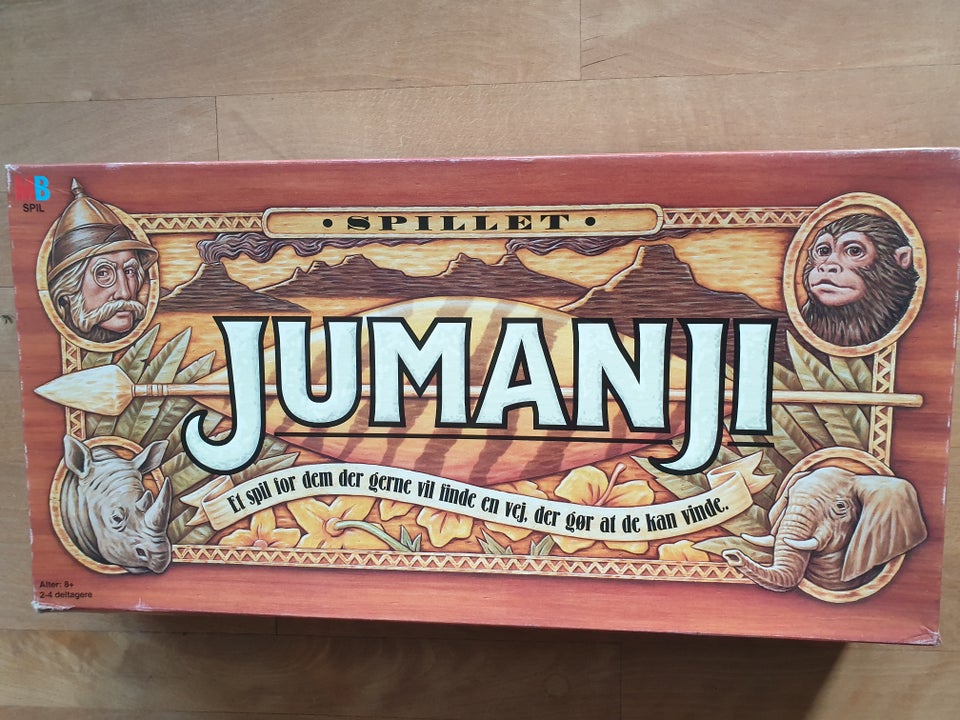 Jumanji, Familiespil, brætspil