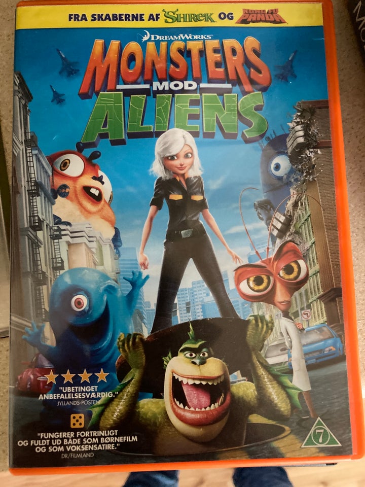 Monsters vs. Aliens, DVD,