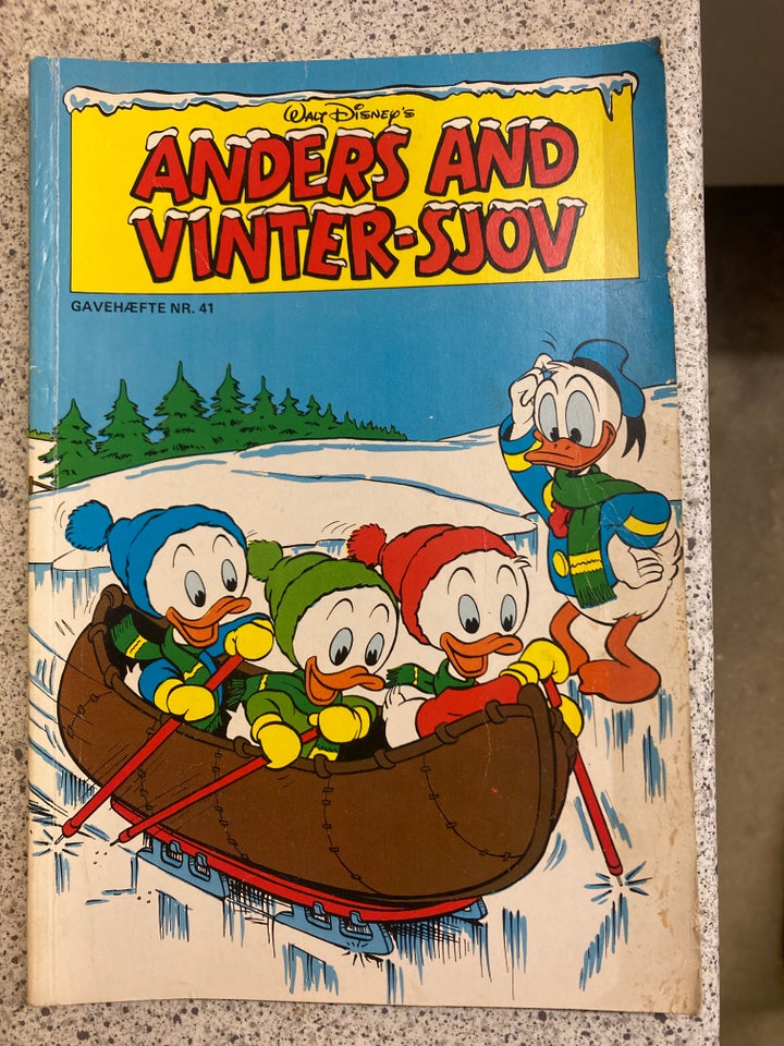 Anders And Gavehæfte Nr 41 Blad