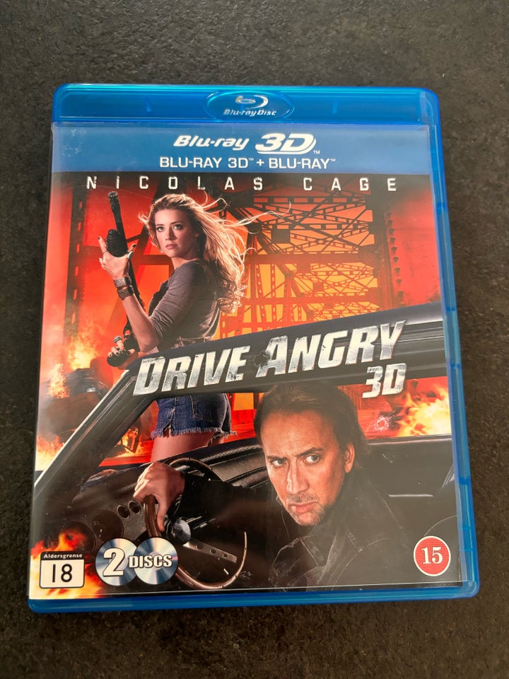 Drive angry 3D Blu-ray action