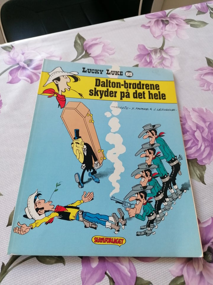 lucky luke nr 54+63+64+65 i pæn