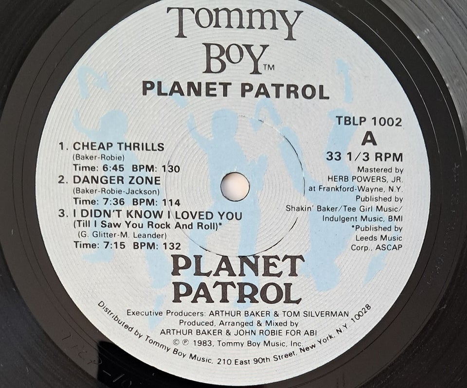 LP, Planet Patrol, Planet Patrol