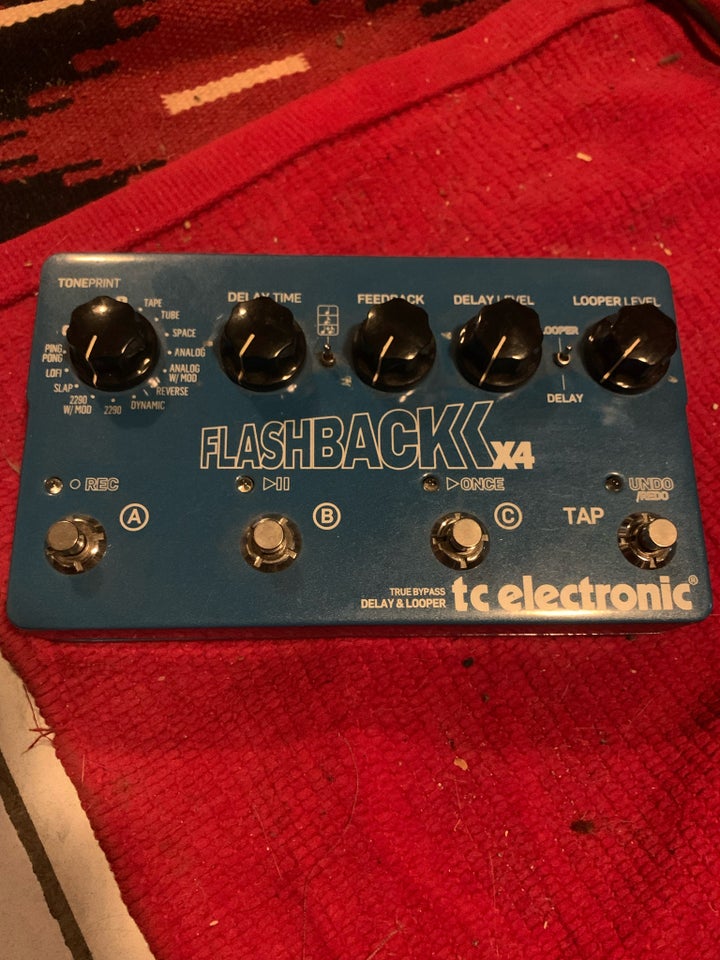 Guitarpedal delaypedal TC