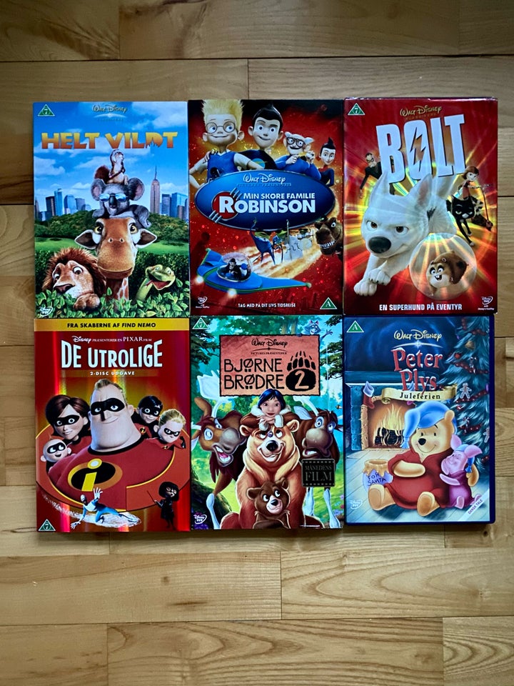 Helt Vildt instruktør Disney DVD