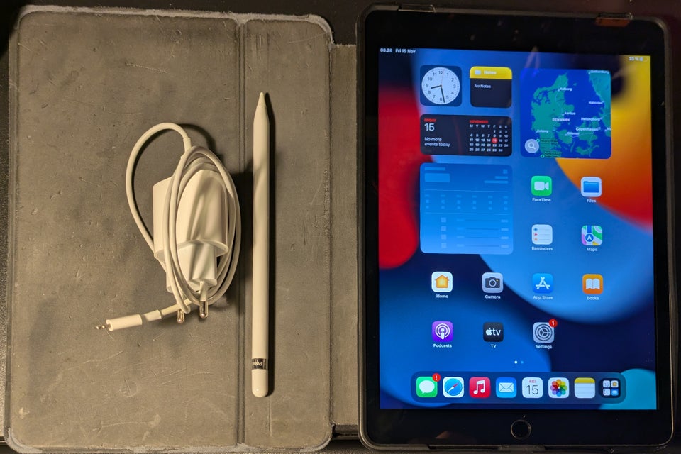 iPad 9, 64 GB, sort