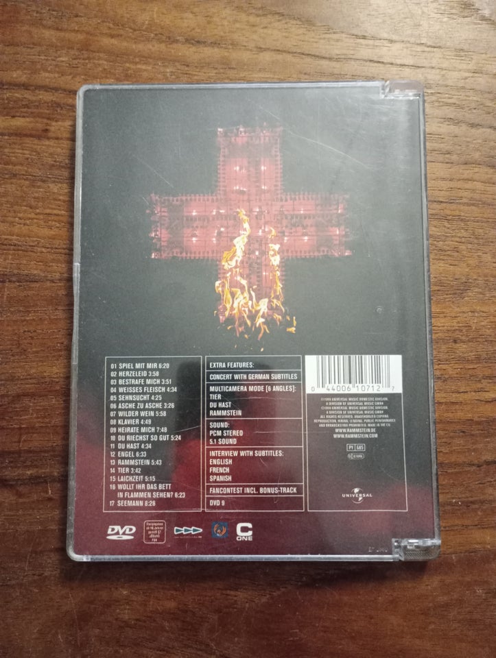 Rammstein live aus Berlin DVD