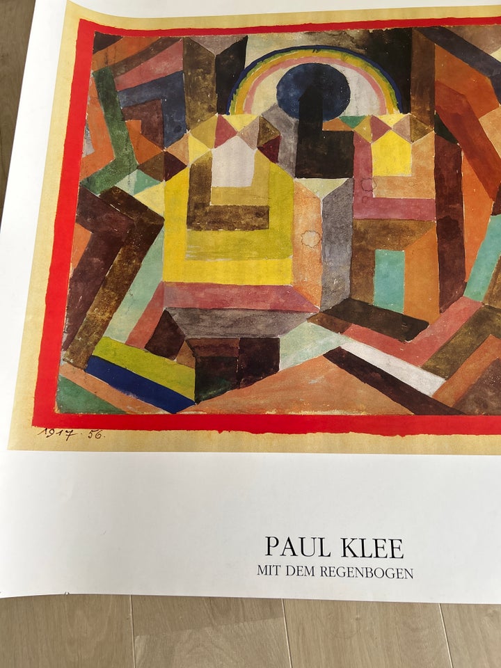 Plakat Paul Klee motiv: Mit Dem