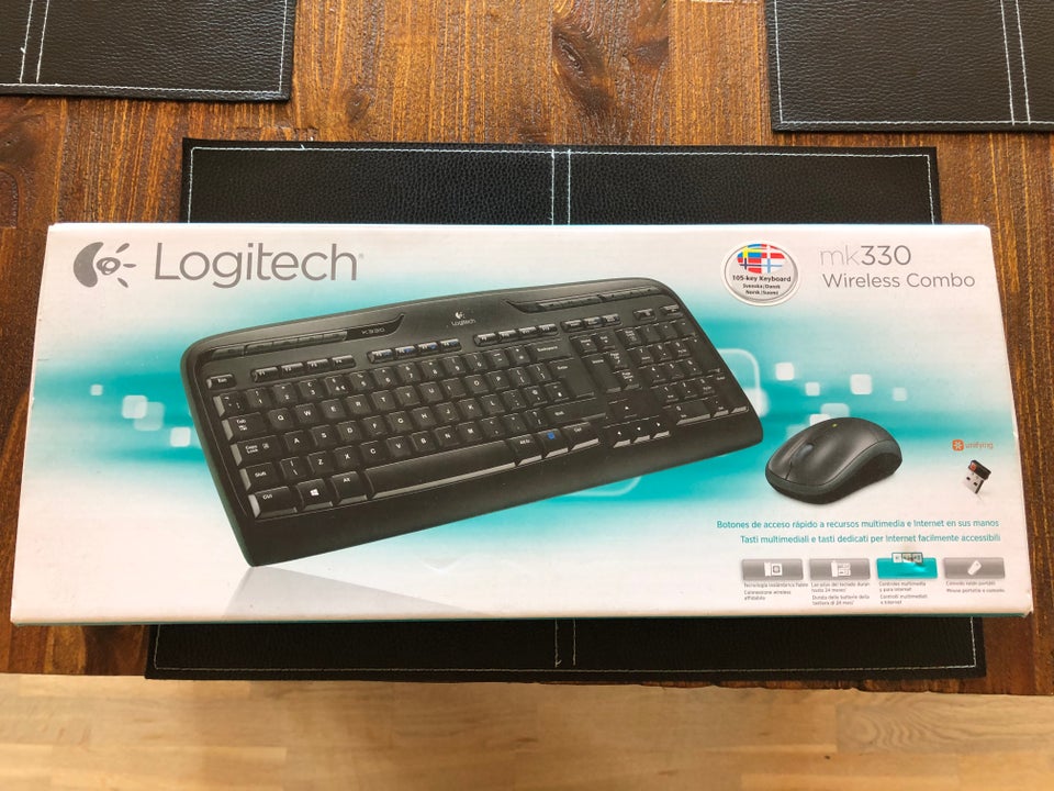 Tastatur, trådløs, Logitech