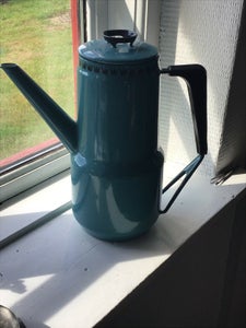 Emalje Kaffekande Glud og