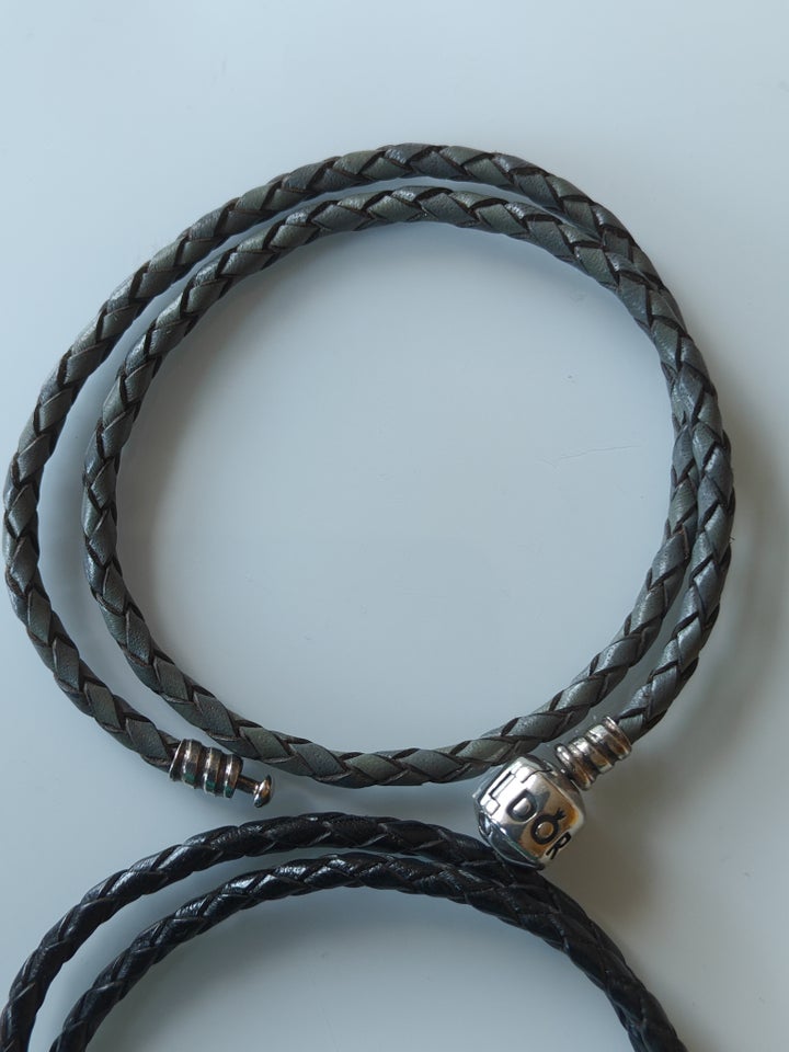 Armbånd, læder, Pandora