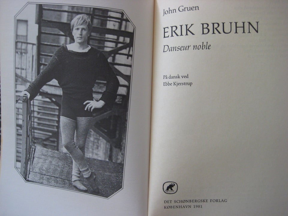 Erik Bruhn Danseur Noble, John