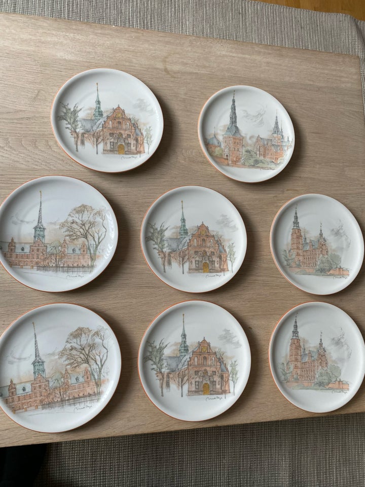 Porcelæn, Frokosttallerkener ,