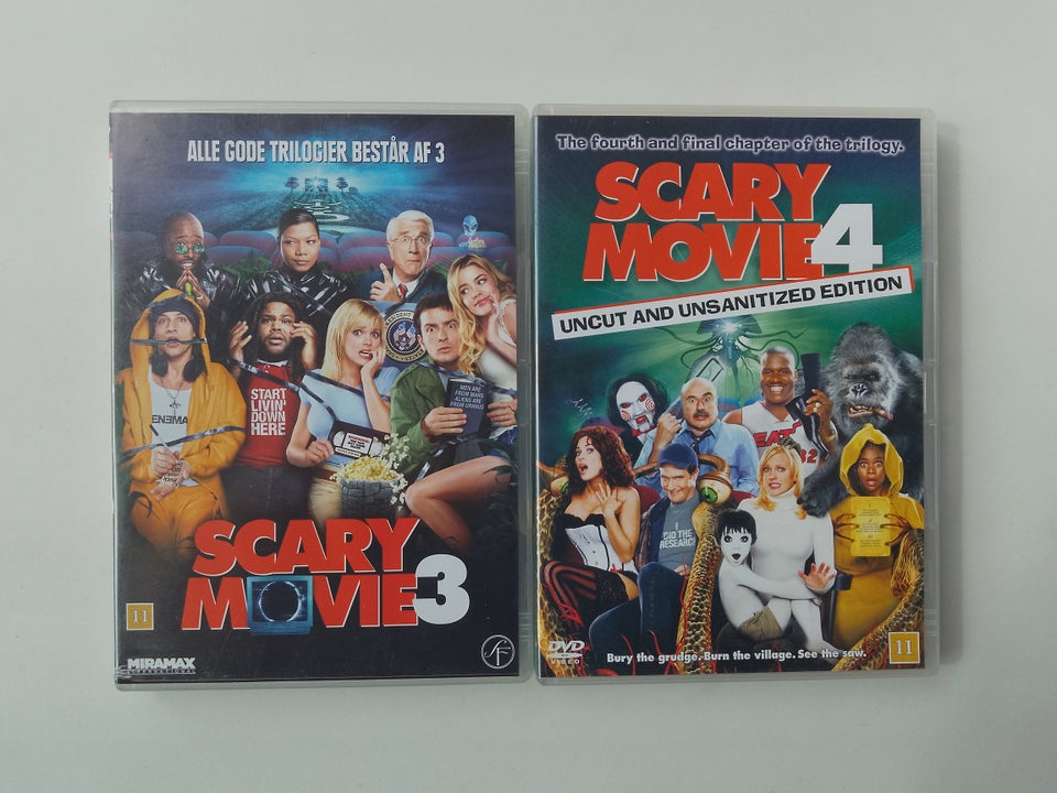 Scary movie 3 + 4 DVD andet