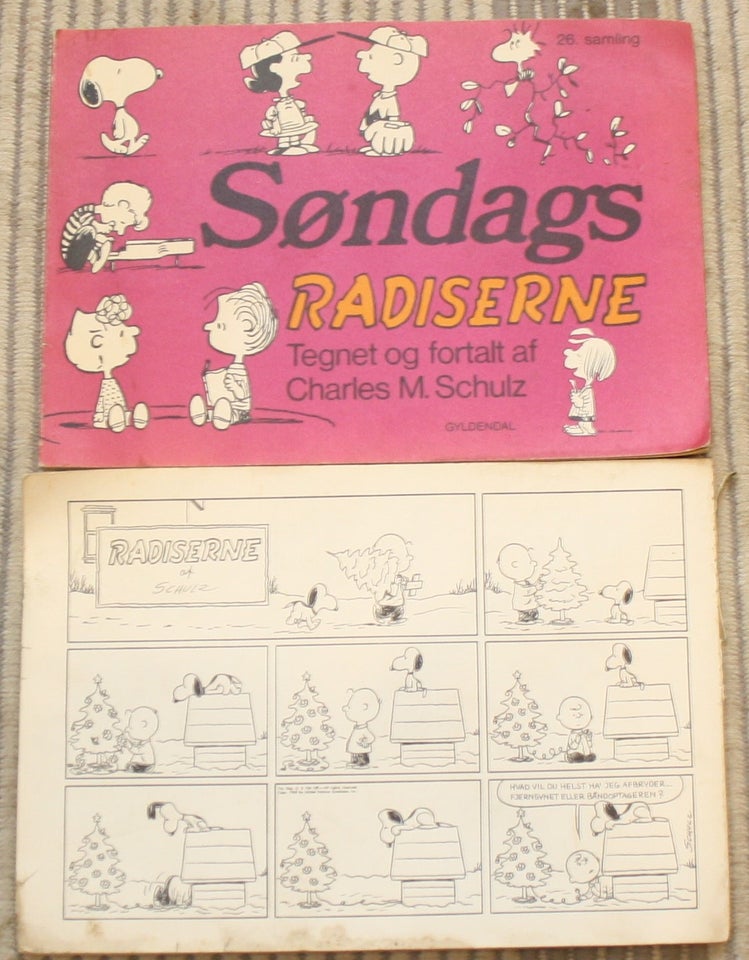 6 X Søndags Radiserne, Tegneserie