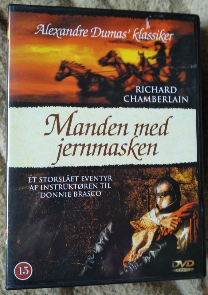 Manden med Jernmasken, DVD, action