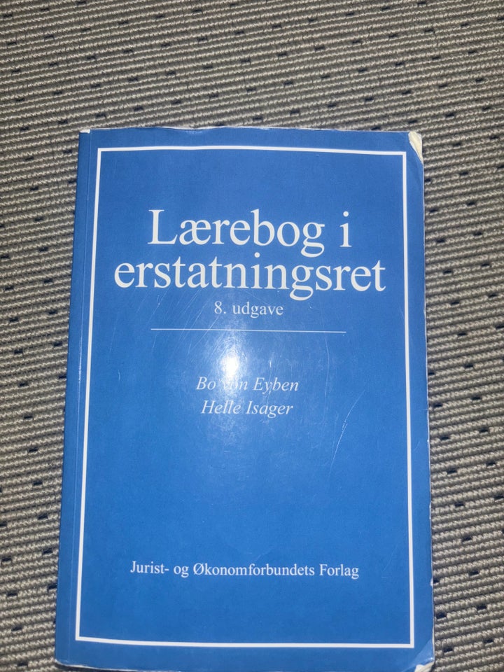 Lærebog i erstatningsret, HA bog,