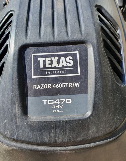 Selvkørende Texas Razor 4605TR/W