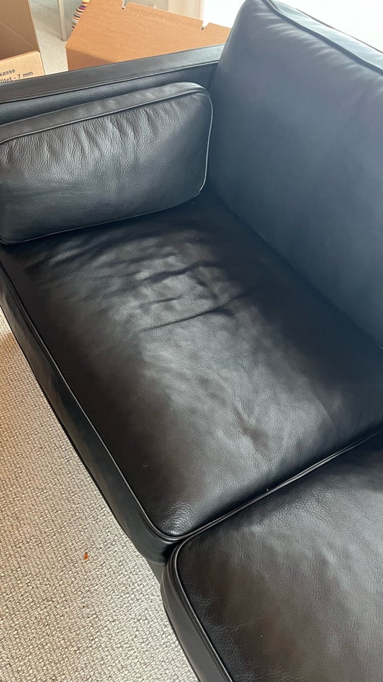 Sofa læder 3 pers