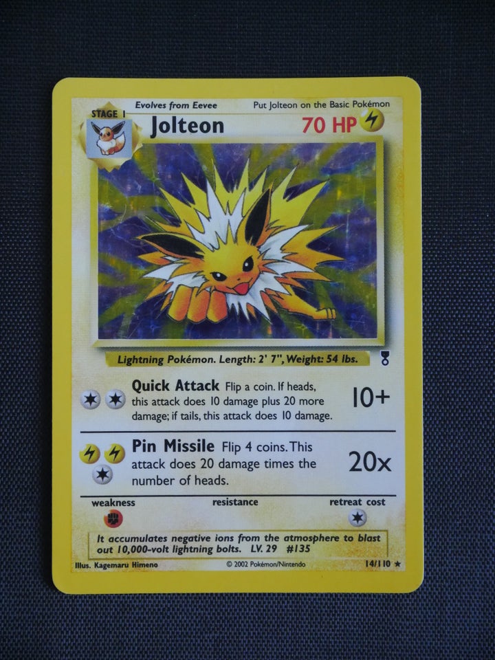 Samlekort, Jolteon Legendary