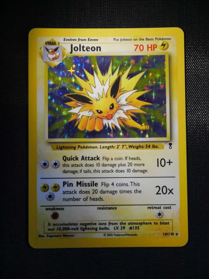 Samlekort, Jolteon Legendary