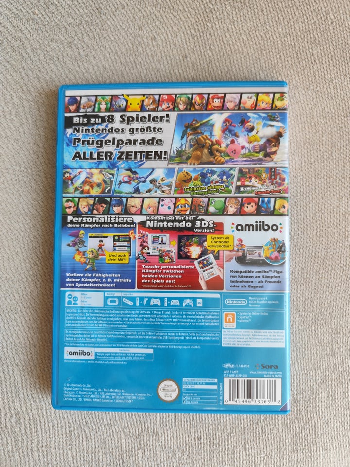 Super Smash Bros Wii U Spil -