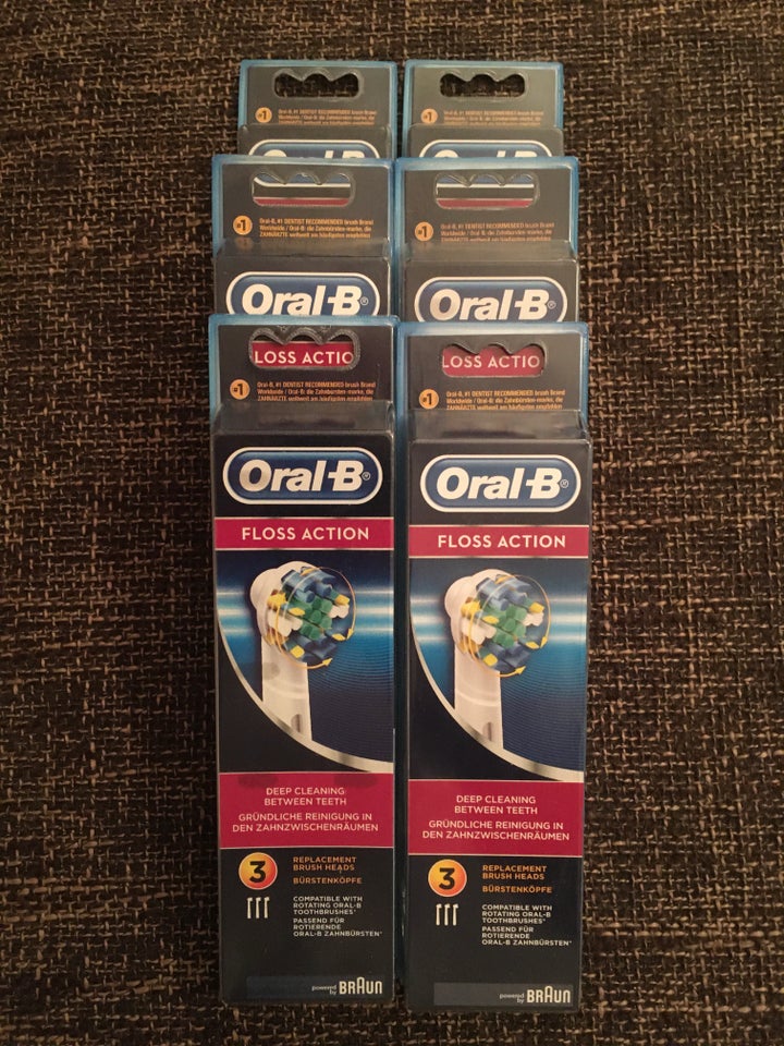 Tandpleje, Børstehoveder, Oral B