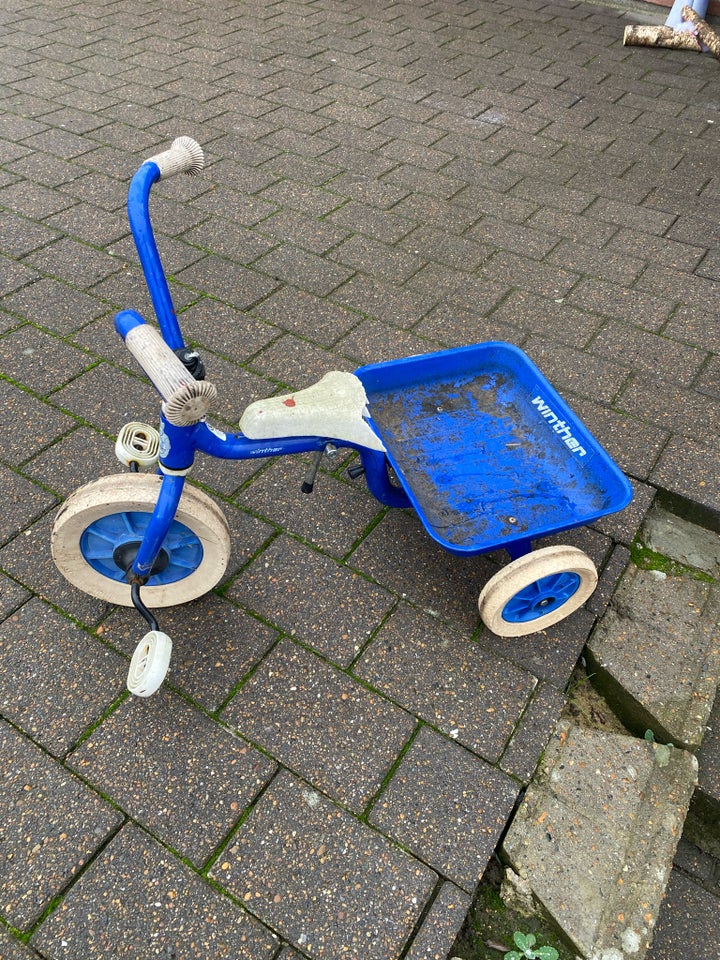 Unisex børnecykel, trehjulet,