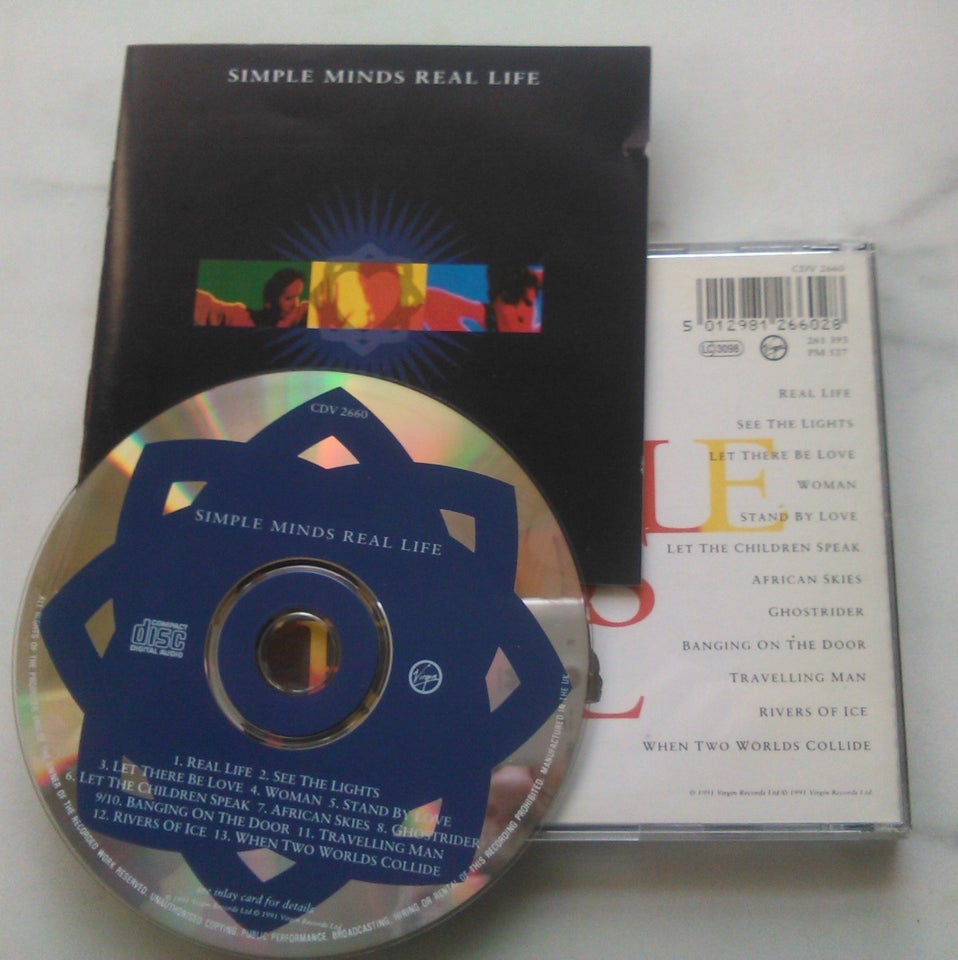 SIMPLE MINDS: REAL LIFE (1991, rock