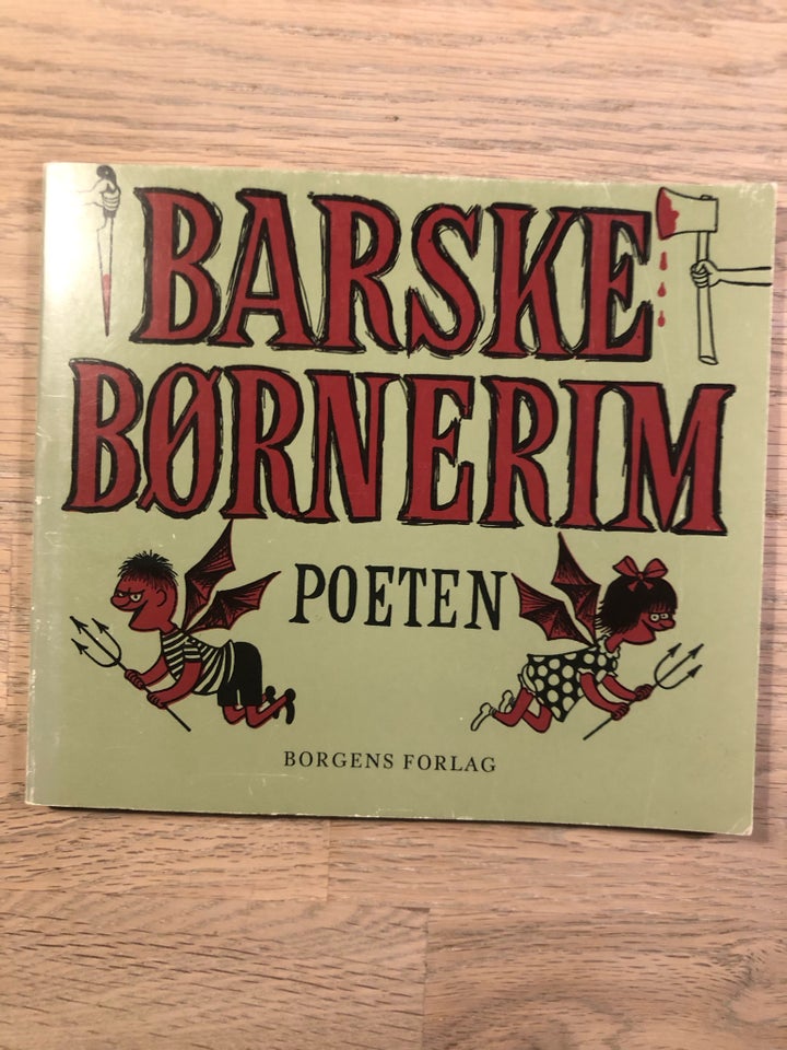 Barske børnerim, Poeten,