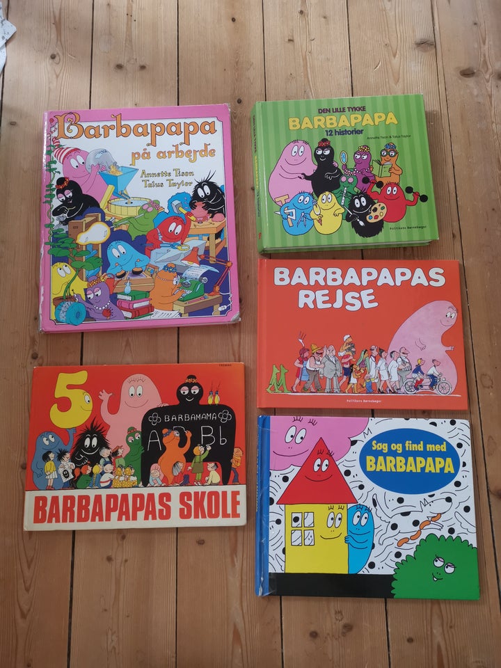 Barbapapa Bøger, bl.a Annette